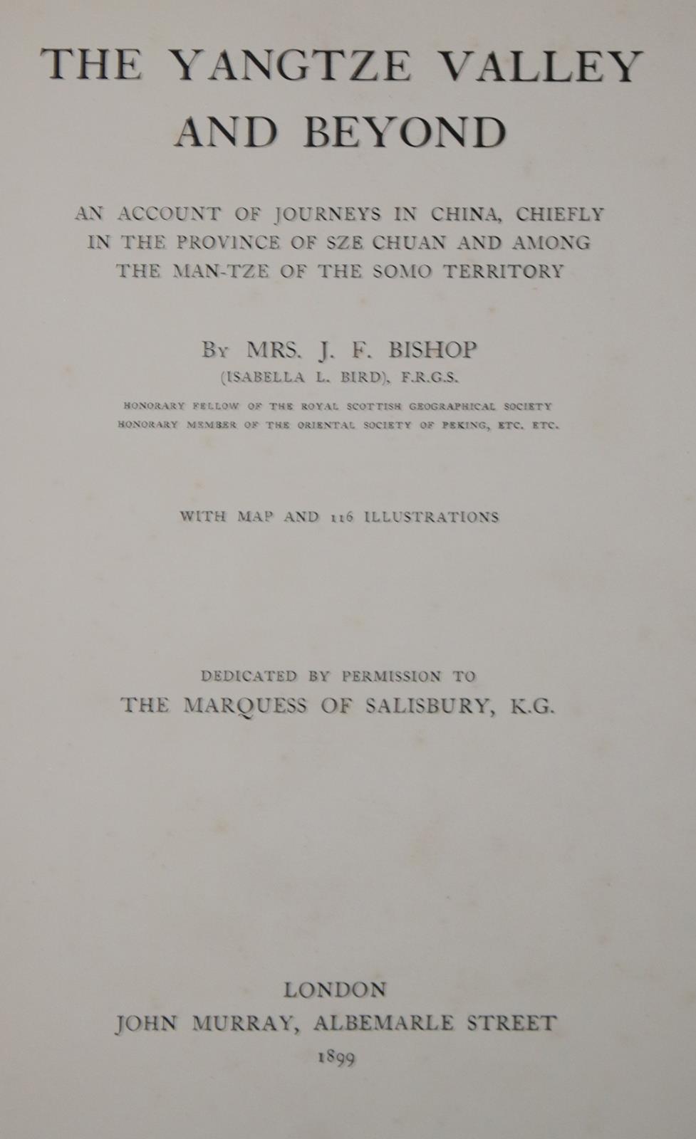 Bishop,J.F. (d.i. I.L.Bird). | Bild Nr.1