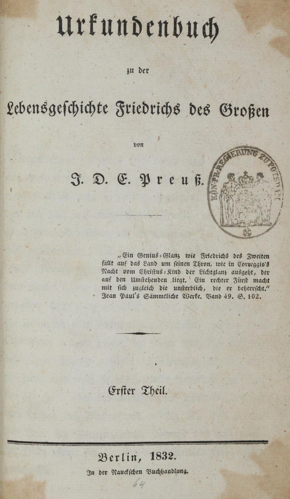 Preussen. | Bild Nr.1