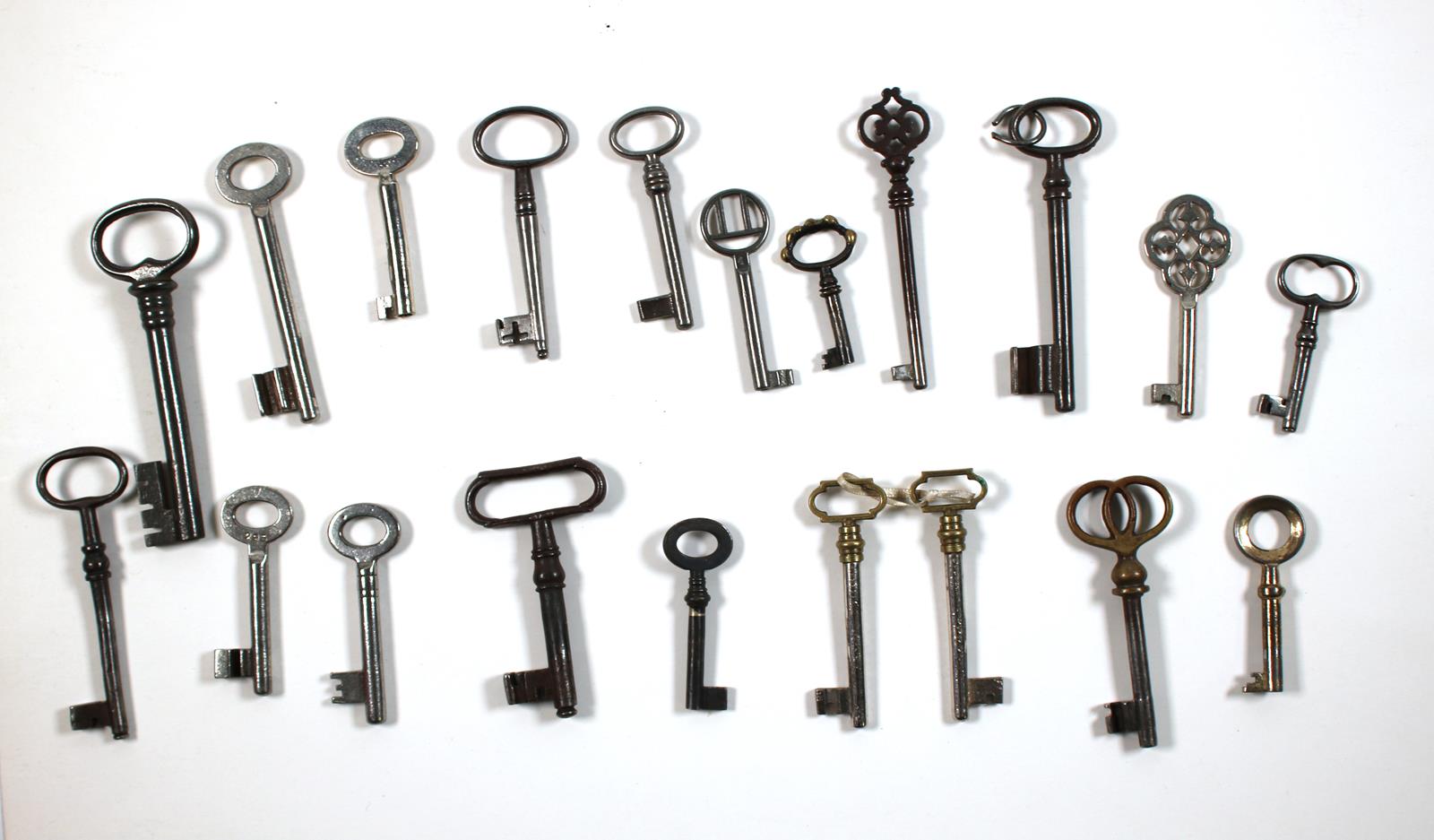 Konvolut antiker Schlüssel. | Bild Nr.1