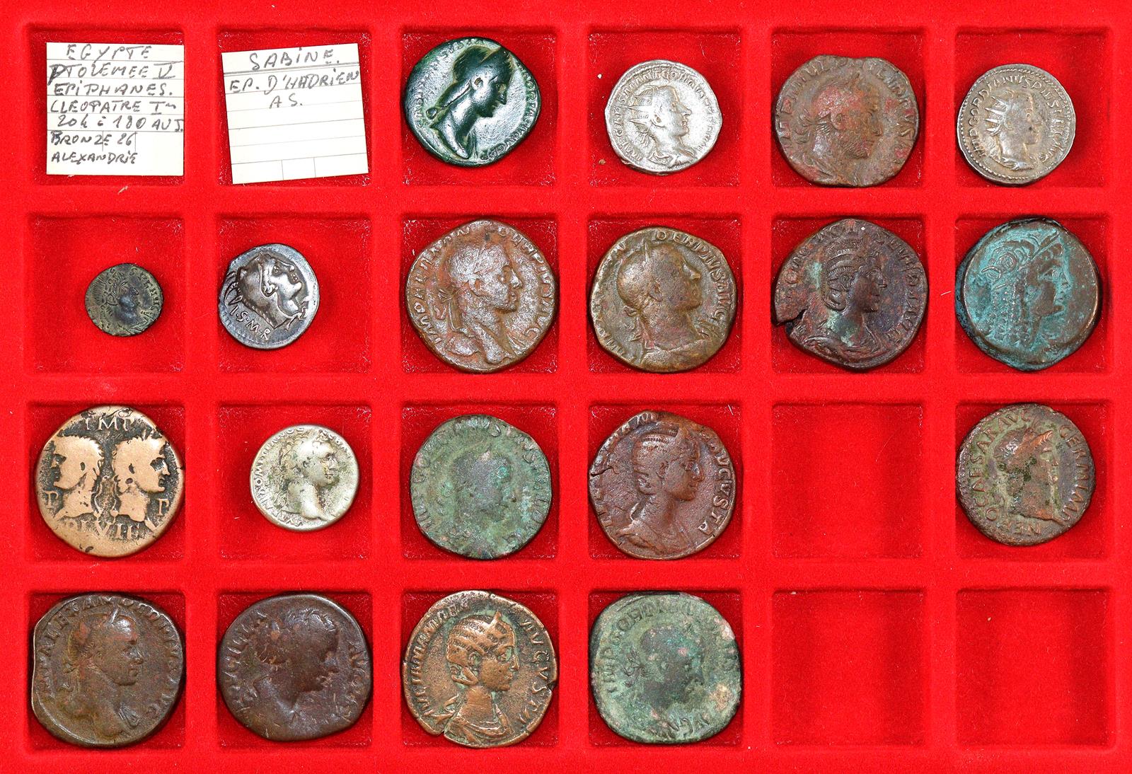 Römische Münzen. | Bild Nr.1