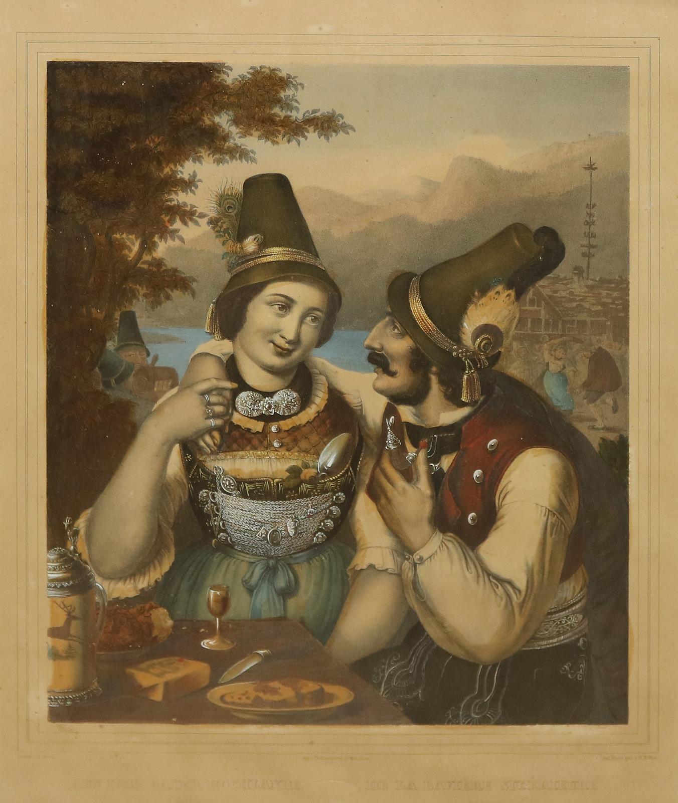 Bayerische Trachten. | Bild Nr.1