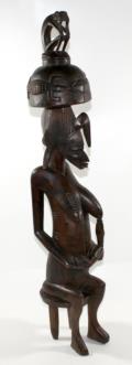 Senufo sitzende Mutterfigur