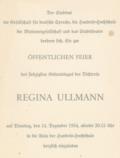 Ullmann, Regina