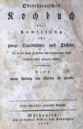 Oberrheinisches Kochbuch