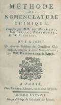 Lavoisier, A. L., G. de Morveau u. a.
