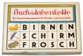 Buchstabenlotto.