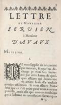 Avaux,C.de Mesmes. u. A.de Sable Servien.