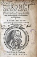 Melanchthon,P. u.a.