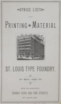 St.Louis Type Foundry.