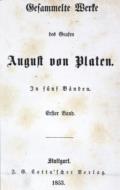 Platen,A.v.