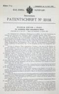 Patentschriften.