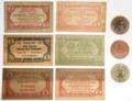 Sammlung Wooden Nickel,