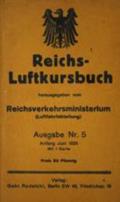 Reichs-Luftkursbuch.