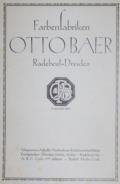 Farbenfabriken Otto Baer.