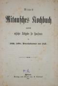 Neues Mitausches Kochbuch